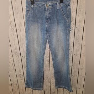 Y2K Vtg Tommy Hilfiger Women’s Style Jeans Carpenter Hight Rise Hip Hop